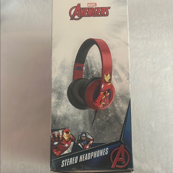 Marvel Avengers Stereo Headphones - Red - Picture 3 of 5